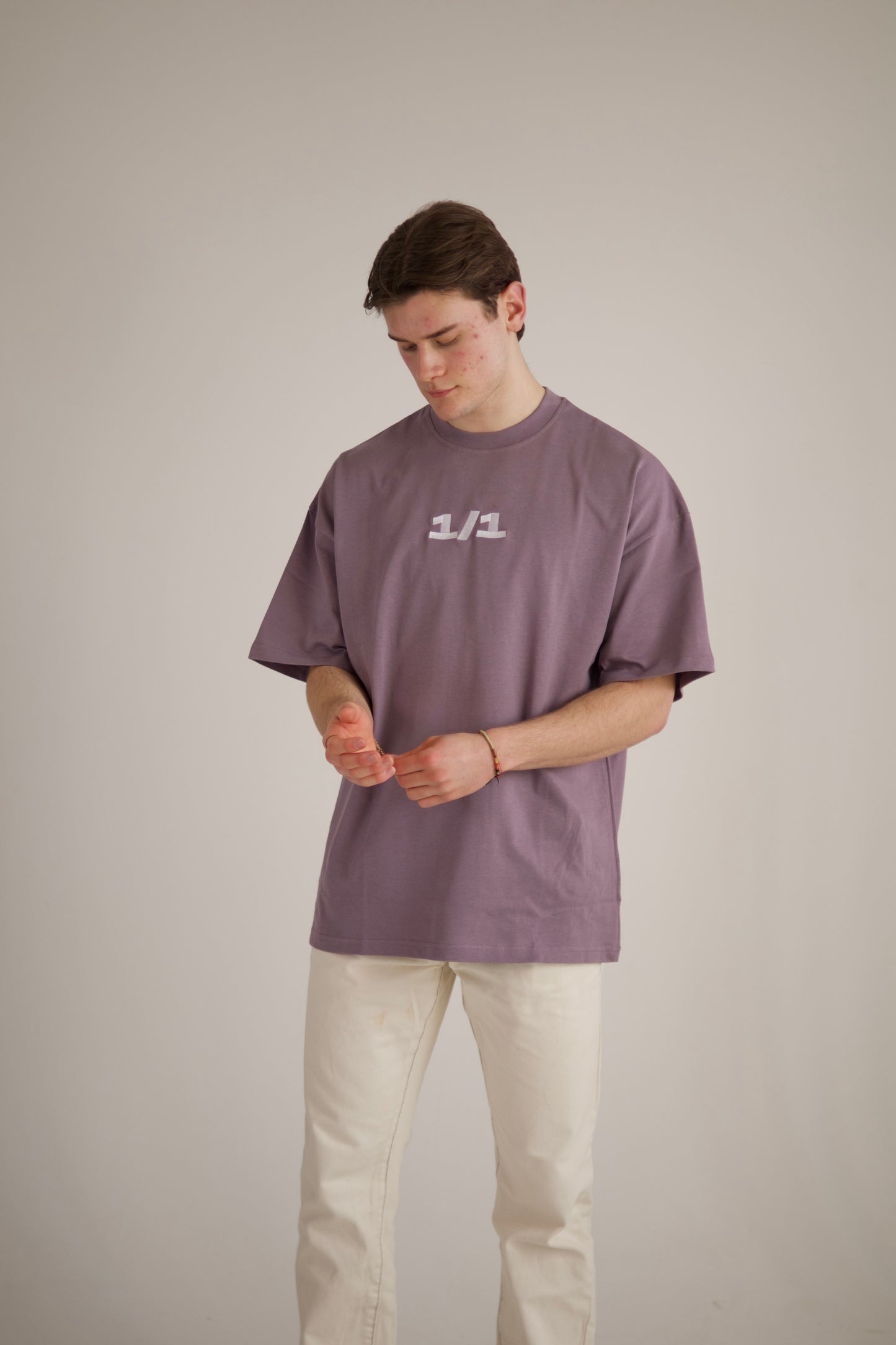 Pastel Collection Oversized Purple Tee