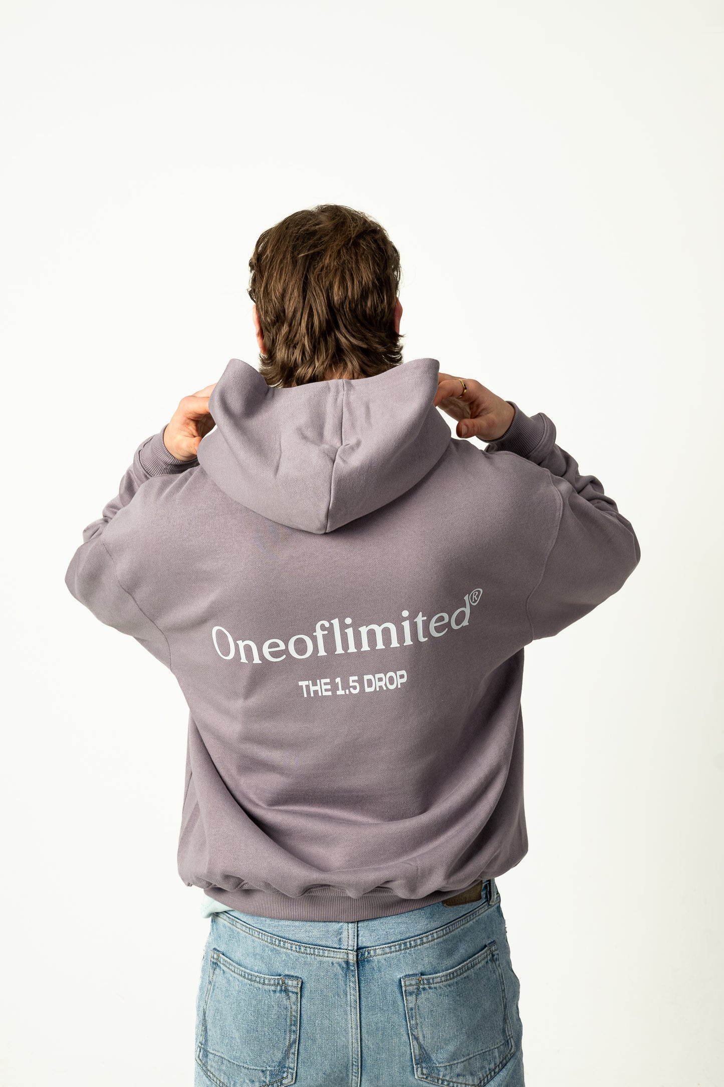 Pastel Collection Oversized Purple Hoodie